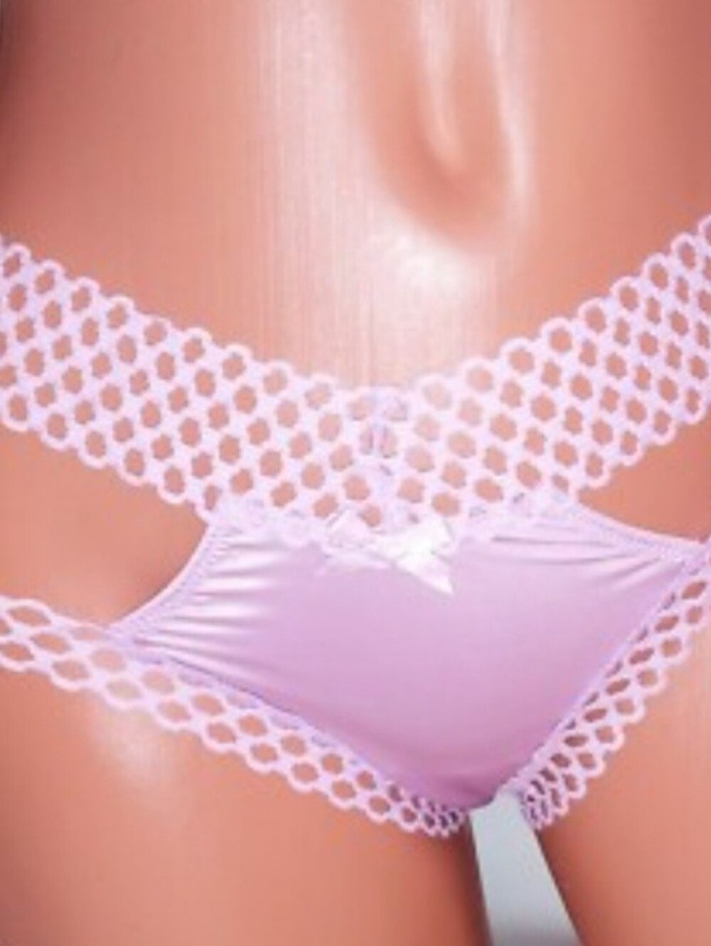 Victoria's Secret Very SEXY  Lavender Lace-Trim Bikini Panty